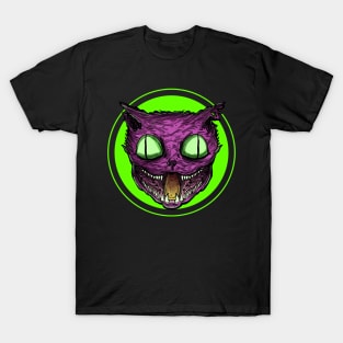 Cursed Cat (green) T-Shirt